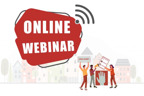 Webinar 'Hoe zet jij je dorp op de kaart bij de gemeenteraadsverkiezingen?'